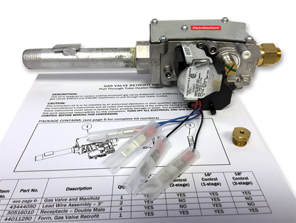 Sunstar 43198980 Gas Conversion Label Instruction Kit