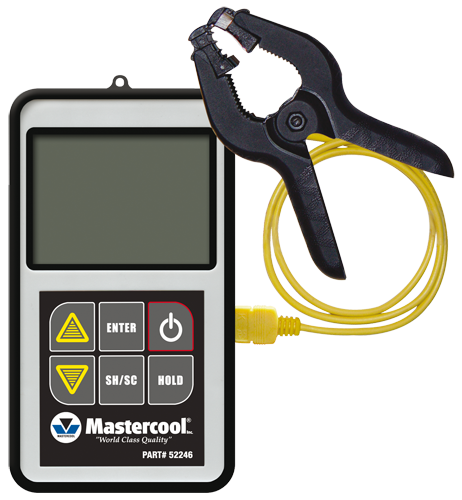 Mastercool 52246 Compact Subcooling and Superheat Calculator 24 Refrigerants