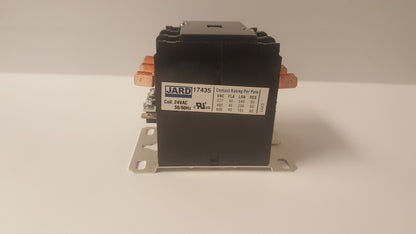 JARD 17435 Contactor W/Lugs 40 Amp 3 Pole 24V