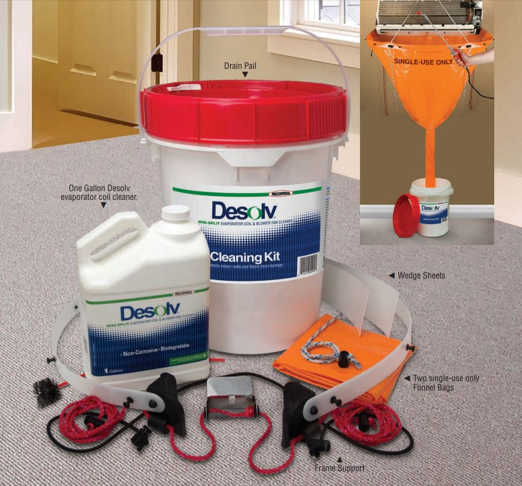 RectorSeal 82560 Desolv Mini-Split Coil Cleaning Kit