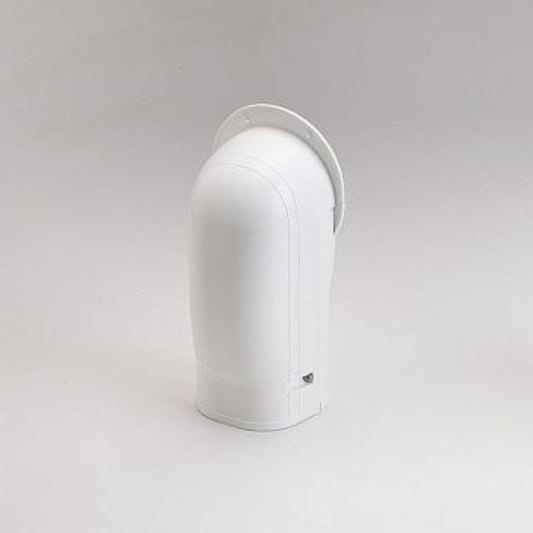 Fortress 84016 LW92W 92mm 3.5 in Wall Inlet White