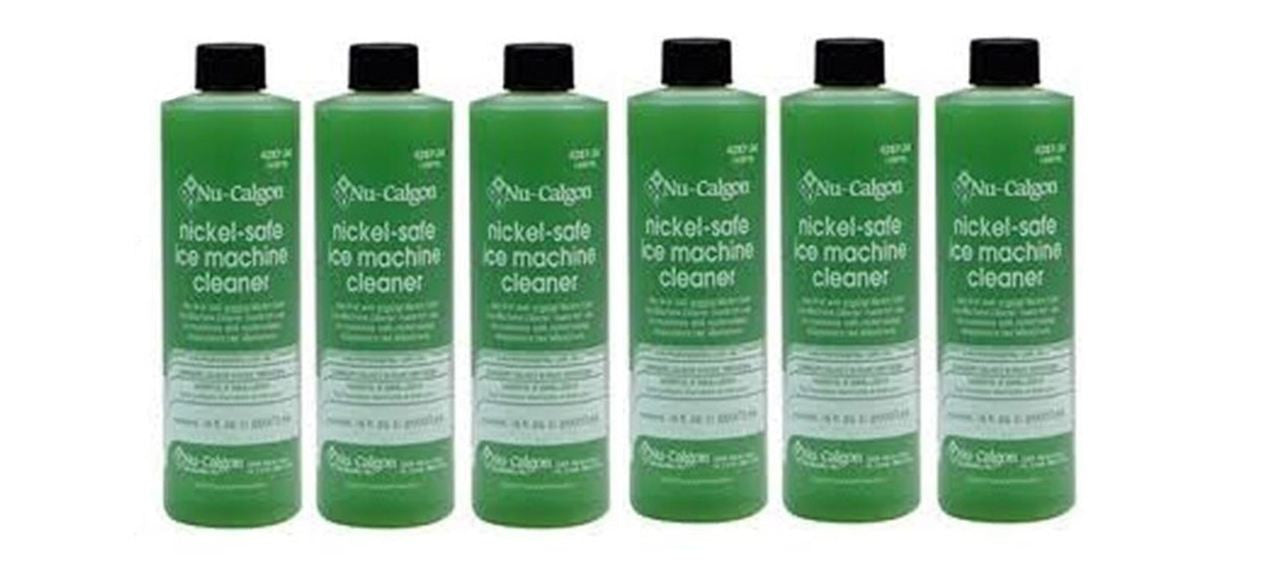 Nu-Calgon 4287-34 Nickel Safe Ice Machine Cleaner 16oz 6 Pack
