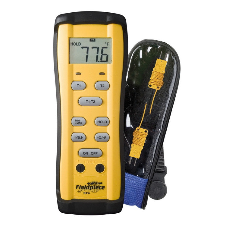 Fieldpiece ST4 Dual Input Digital Thermometer