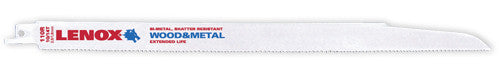 Lenox 20583 12" 10/14 TPI Reciprocating Saw Blades 5 pk
