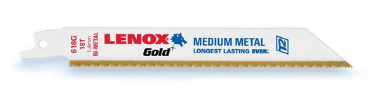 Lenox 21067-614G Titanium Metal Recip Blades-5 Pk