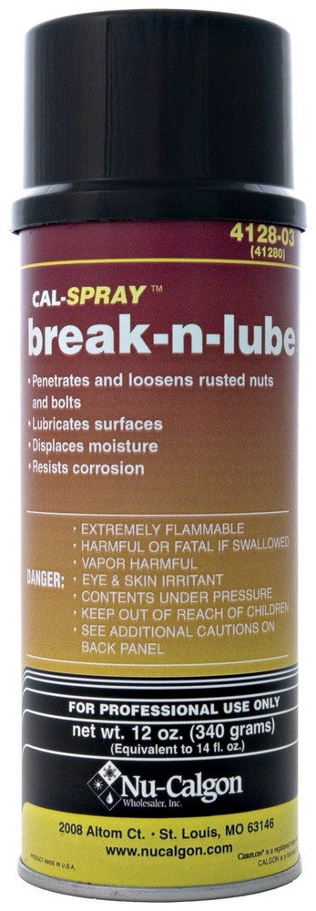 Nu-Calgon 4128-03 Break-N-Lube Aerosol Spray-12oz