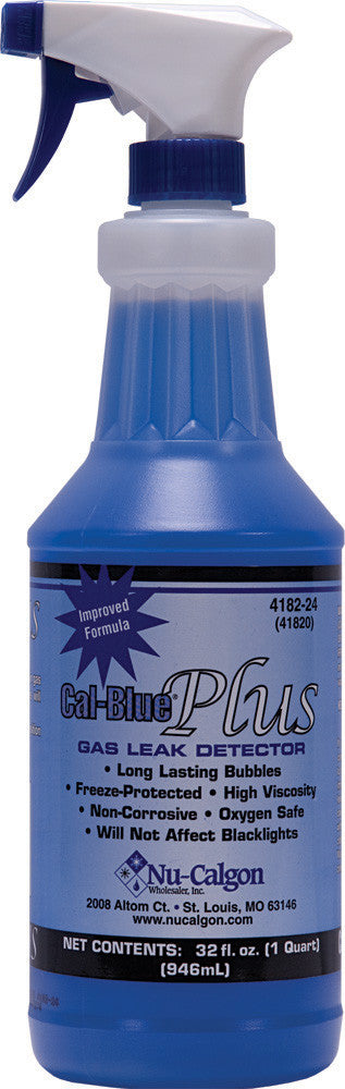 Nu-Calgon 4182-24 Cal-Blue Plus Gas Leak Detector-1qt