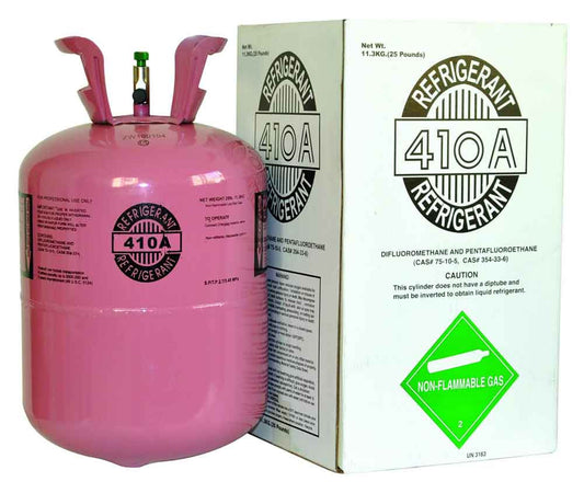 R410a, R410, R-410 R-410A Refrigerant 25lb
