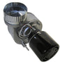 SunStar SIS 40' 100K BTU Nat Gas Infrared Tube Garage Heater