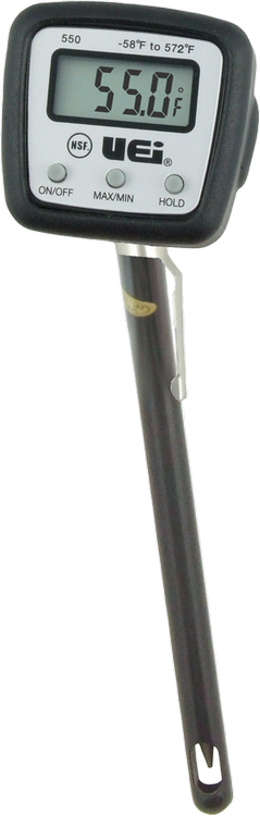 UEI 550B Digital Pocket Thermometer NSF