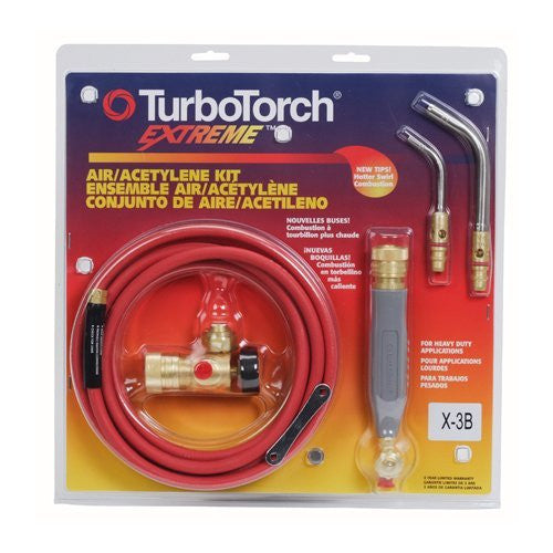 TurboTorch X-3B Extreme Air/Acetylene Torch Kit 0386-0335