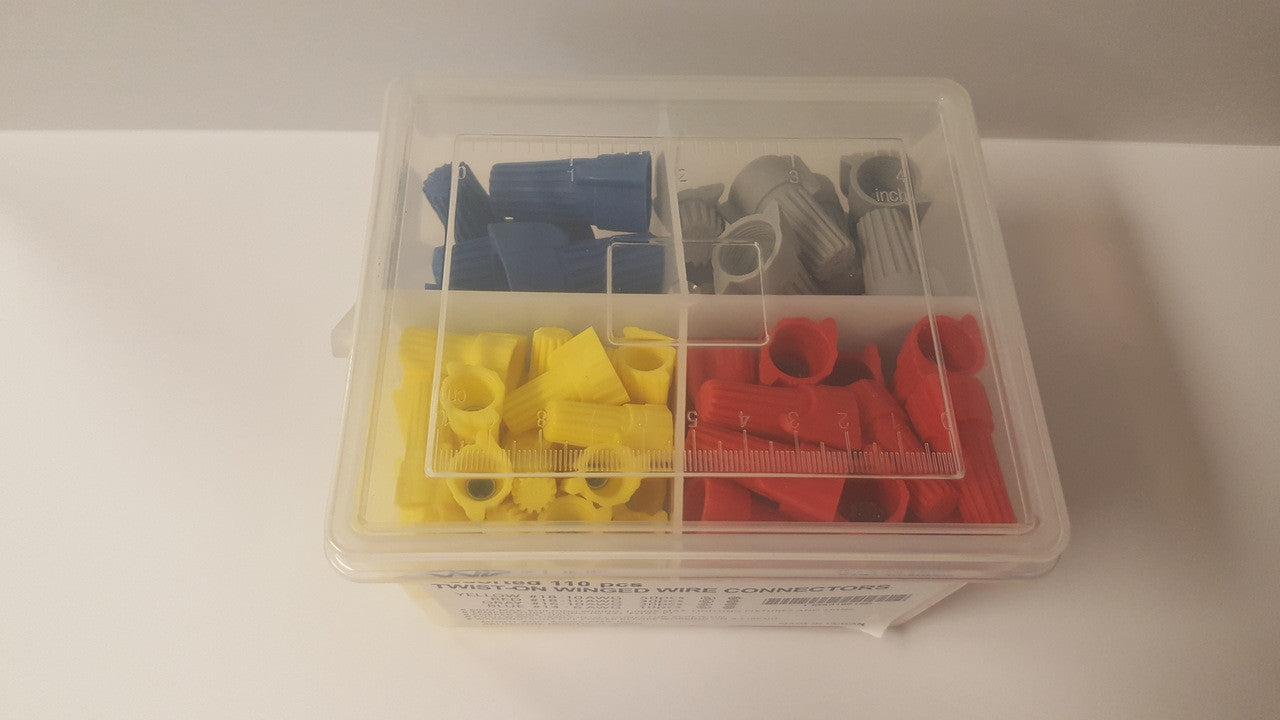 MA-Line MA10610P 110 PC. Assorted Winged Wire Connectors