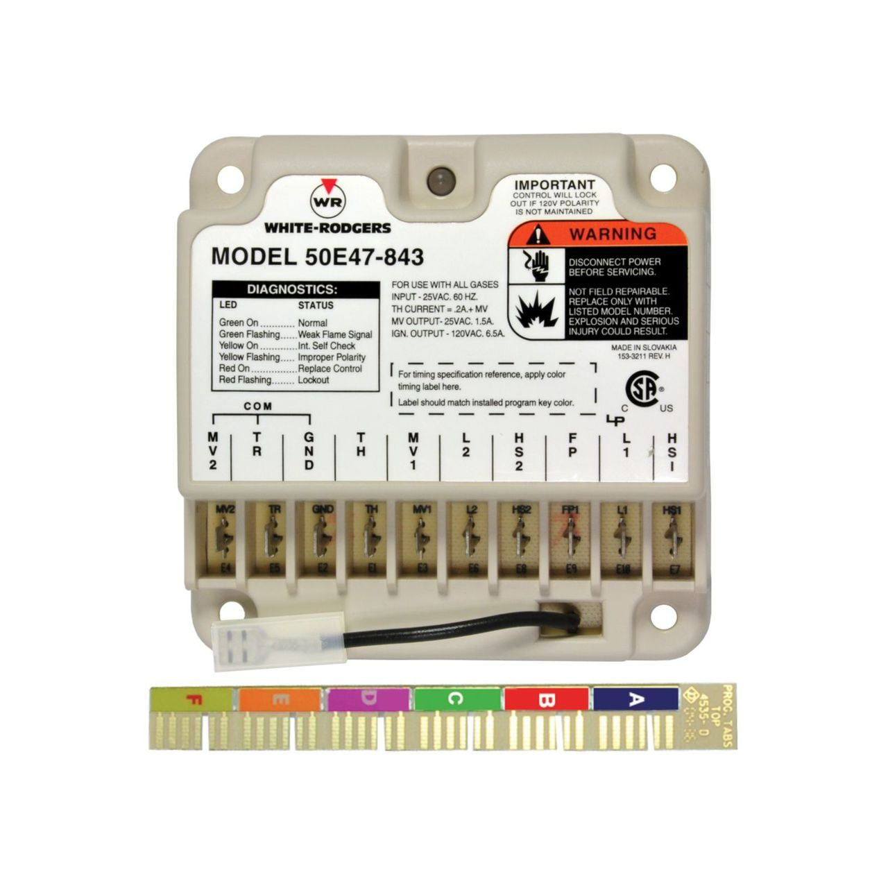 White Rodgers 50E47-843 Univ Non-Integrated HSI Ignition