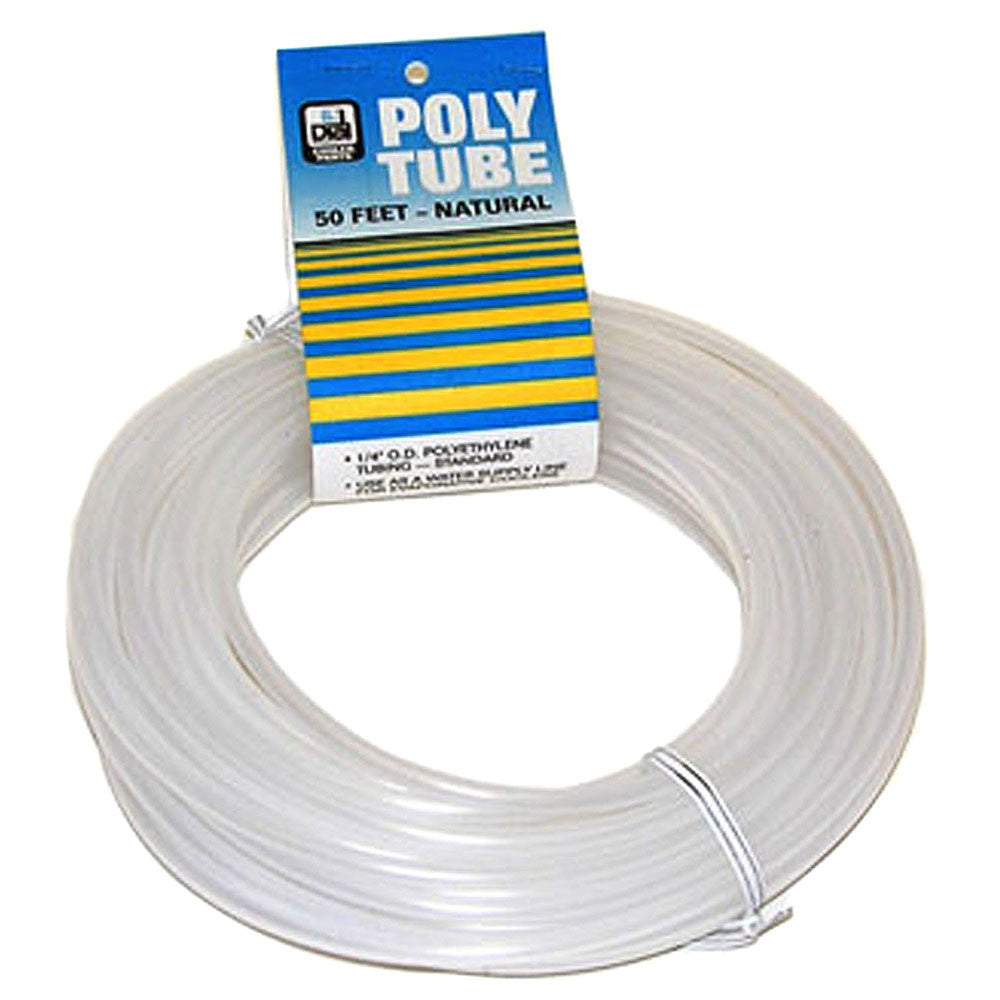 Dial 4294 50 Ft. Natural Poly Tube 1/4 Inch