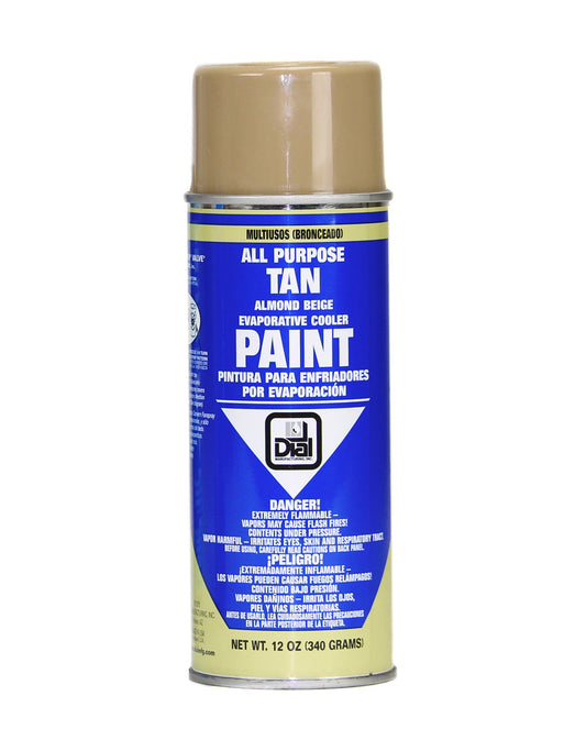 Dial 5623 Standard Tan/Almond Exterior Cooler Paint 12 oz