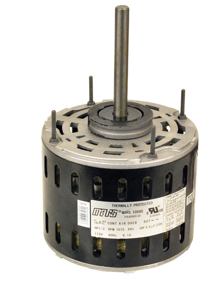 MARS 10588 Blower Motor 230V 1/2 HP REV 1075 RPM