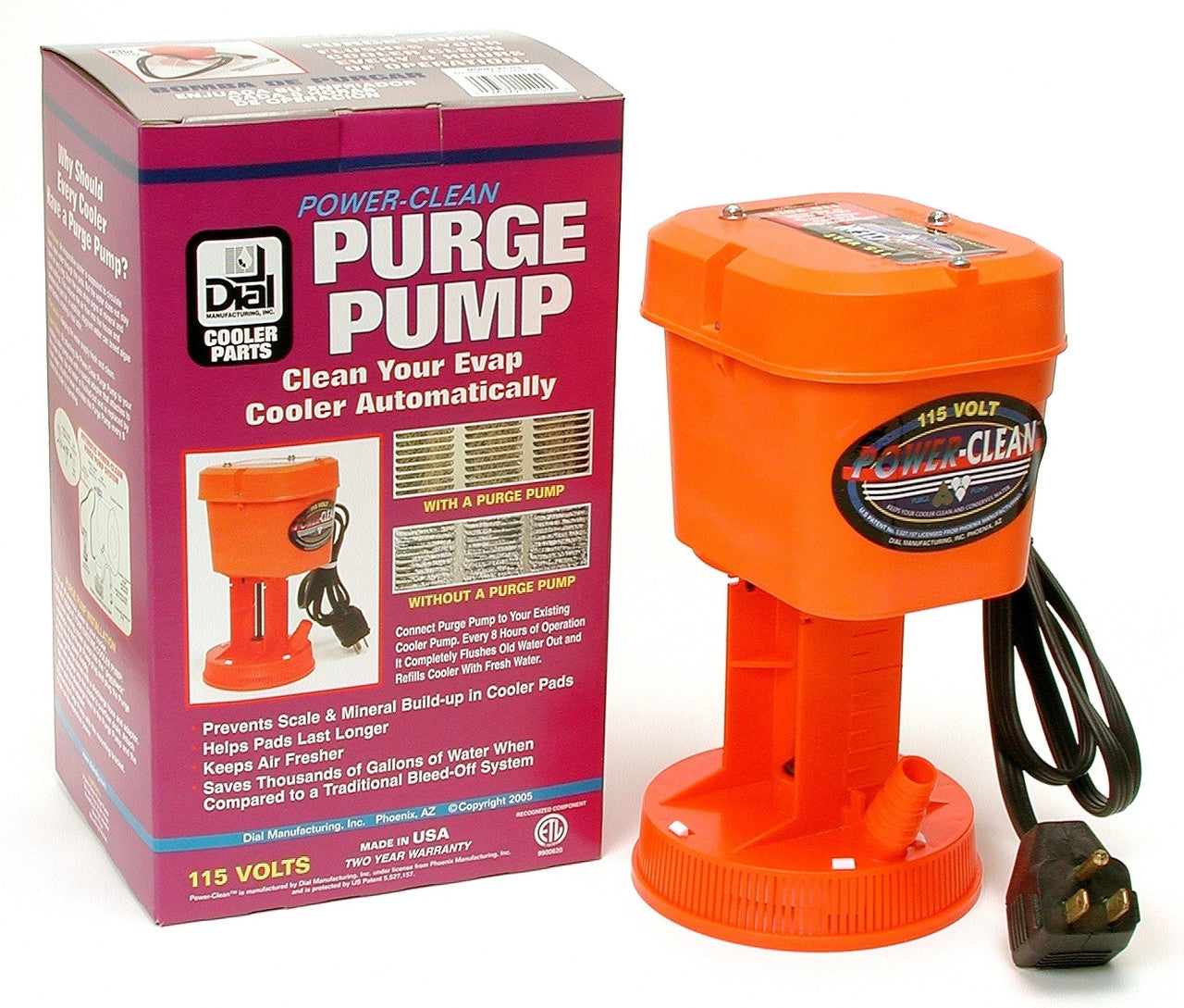 DIAL 1540 115-Volt PowerClean Evaporative Cooler Purge Pump