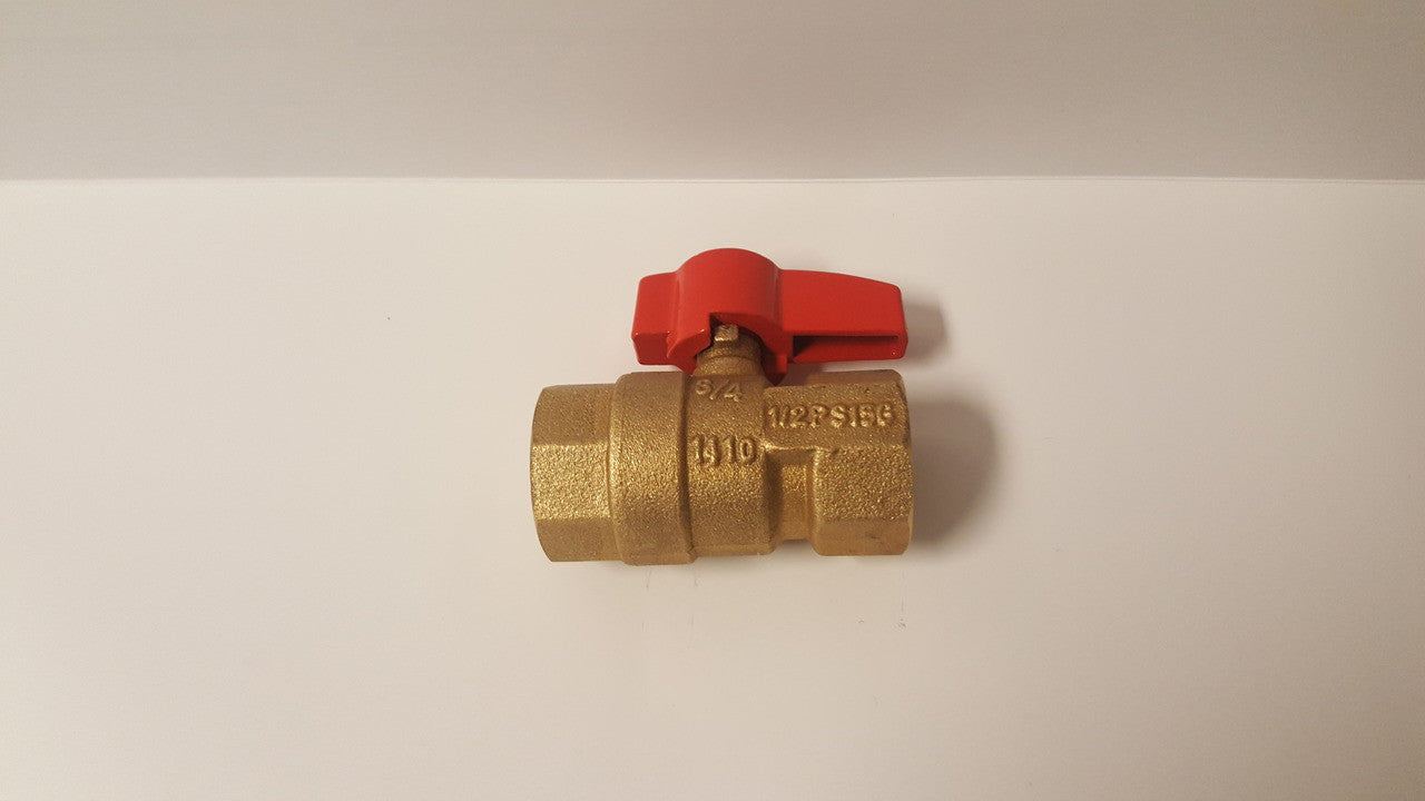Gas Ball Valve 3/4 Fxf (0545005) (822)