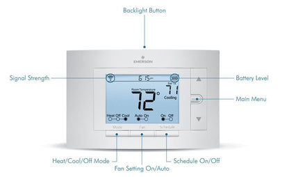 White Rodgers 1F86U-42WF Sensi WiFi Thermostat 4H/2C