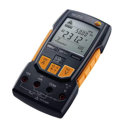 Testo 760-2 Digital Multimeter w/ Type K & TRMS 0590 7602