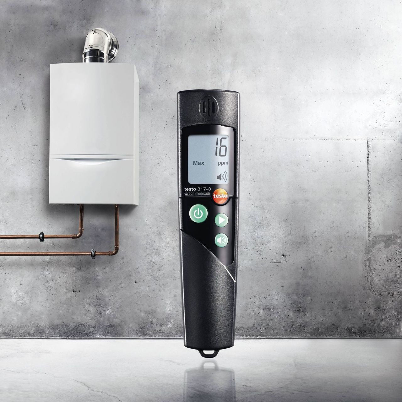 Testo 317-3 Ambient CO Meter for Carbon Monoxide Detection