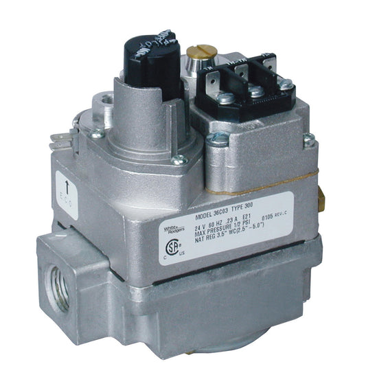 WR 36C03U-333 1/2" X 3/4" Standing Pilot Gas Valve 750 MV