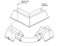 Sunstar 43342000 Corner Reflector Corner Reflector, for SIS or SPS series