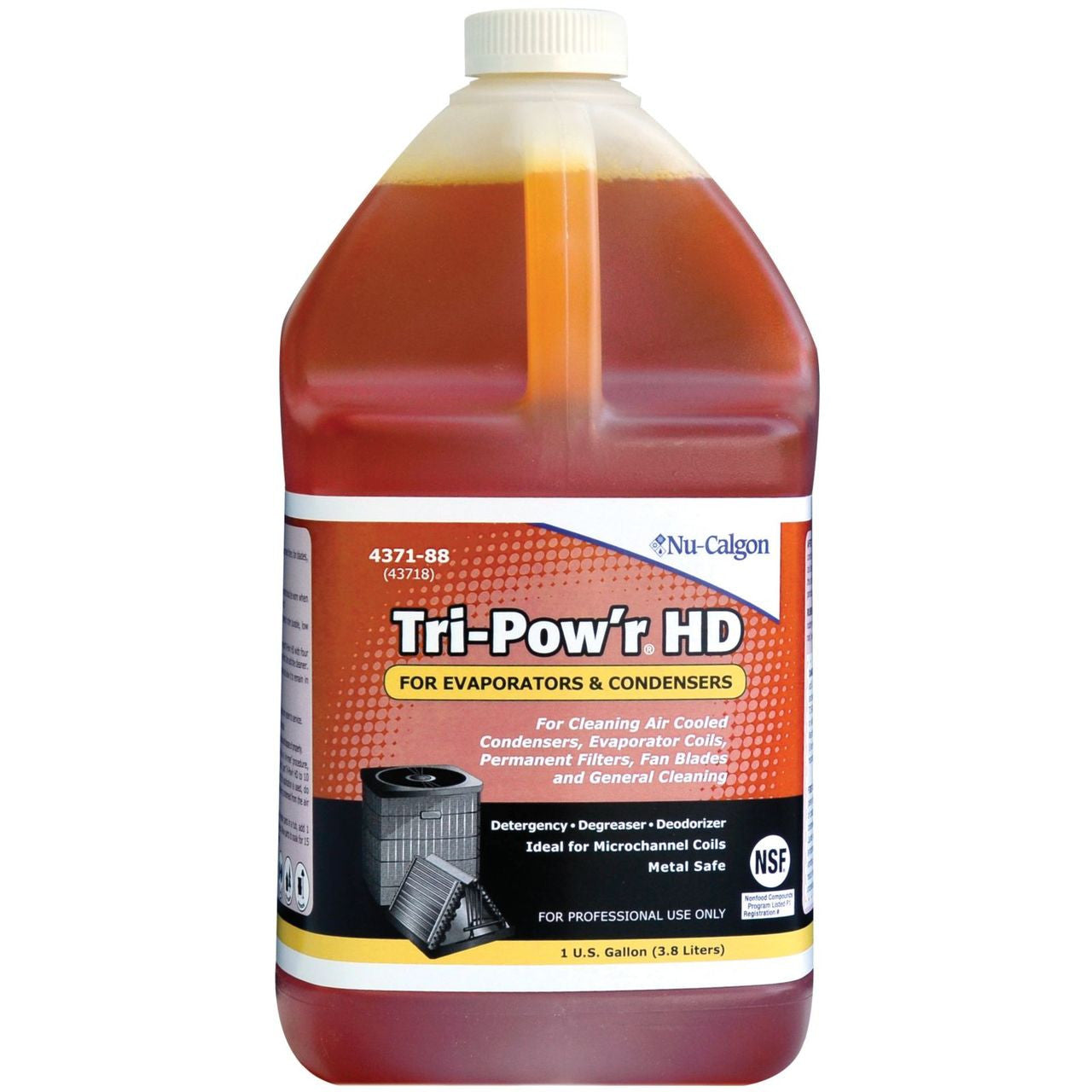Nu Calgon 4371-88 Tri-Powr HD 1 Gallon Bottle