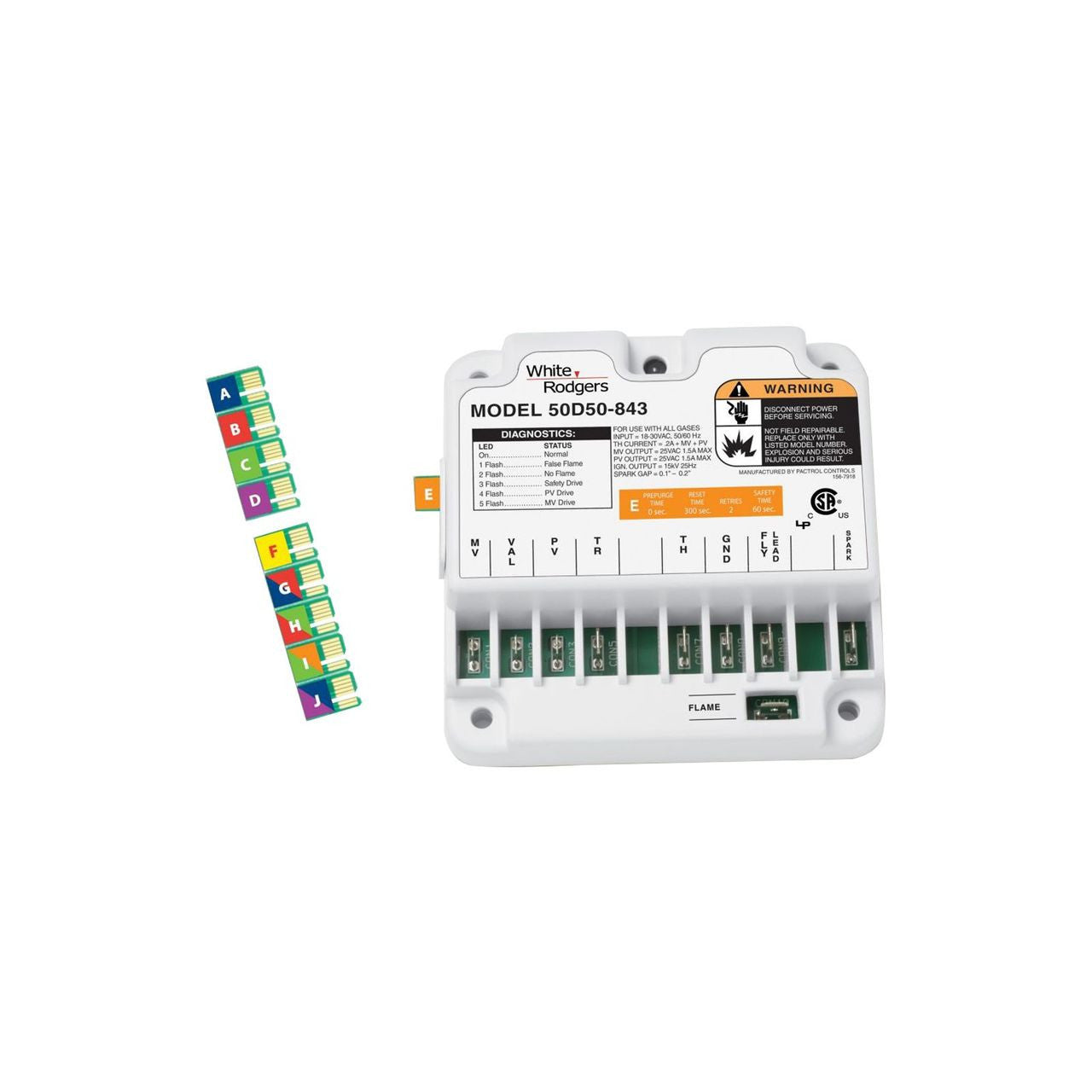 White Rodgers 50D50-843 Universal Intermitent Proven Pilot