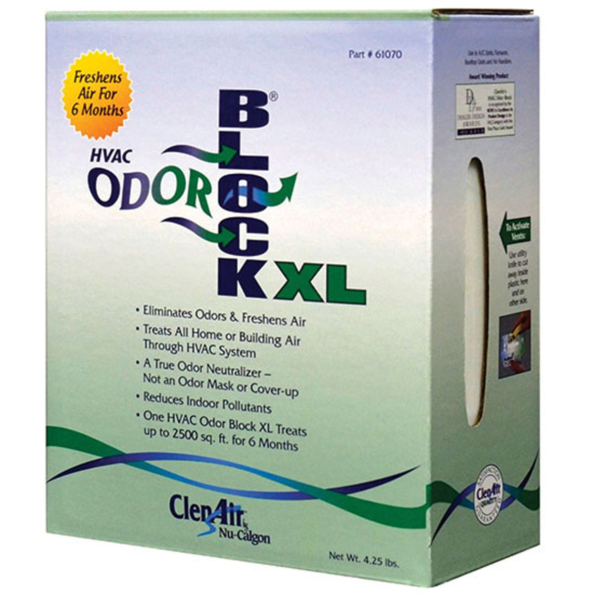 Nu Calgon 61070 Residential HVAC Odor Block XL