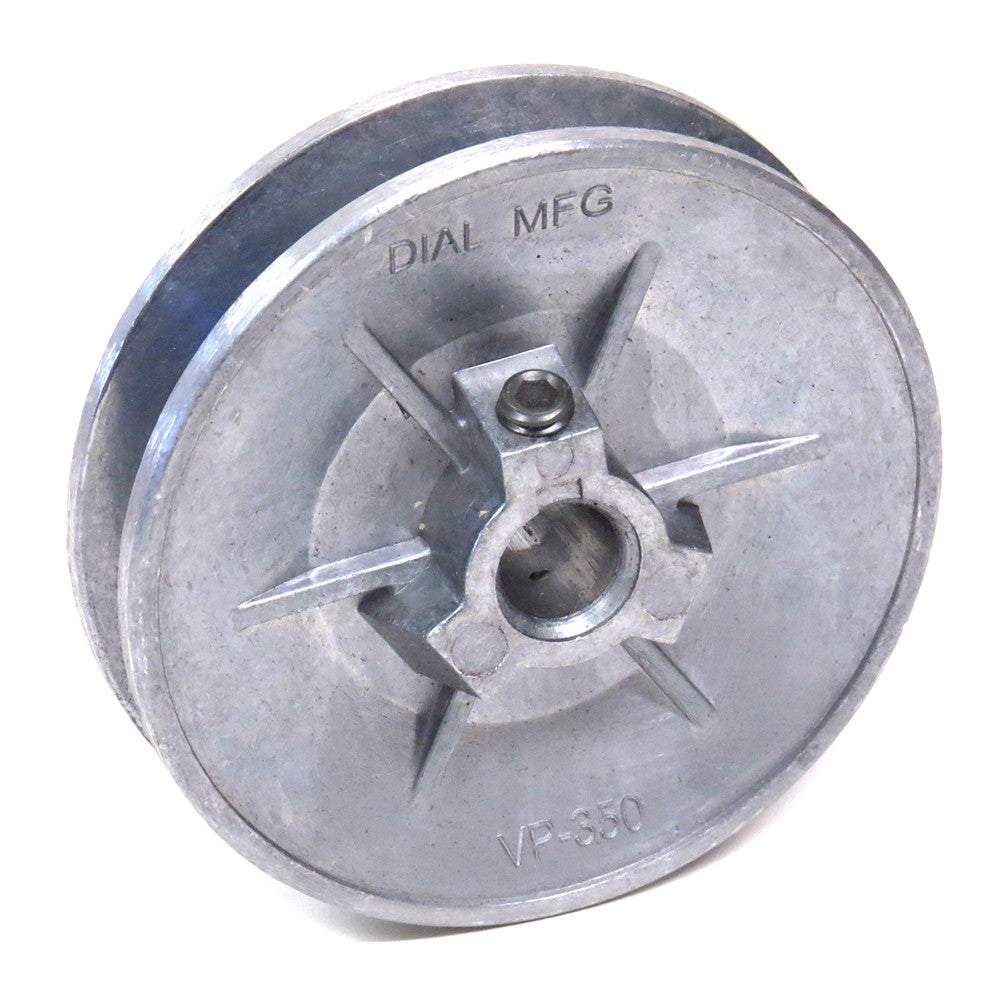 DIAL 6124 3-1/4 x 1/2 In Zinc Variable Motor Pulley