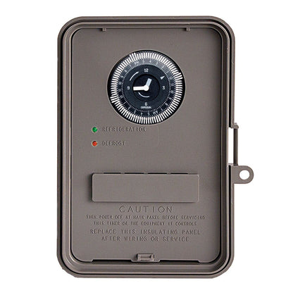 Grasslin DTAV40 Auto Voltage Defrost Timer 120/240VAC Heatcraft Frost King
