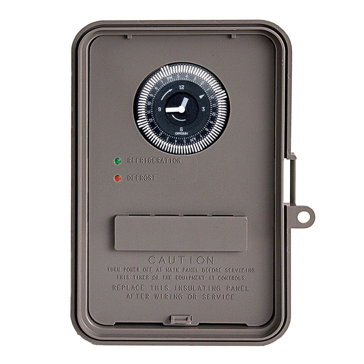Grasslin DTAV40 Auto Voltage Defrost Timer 120/240VAC Heatcraft Frost King