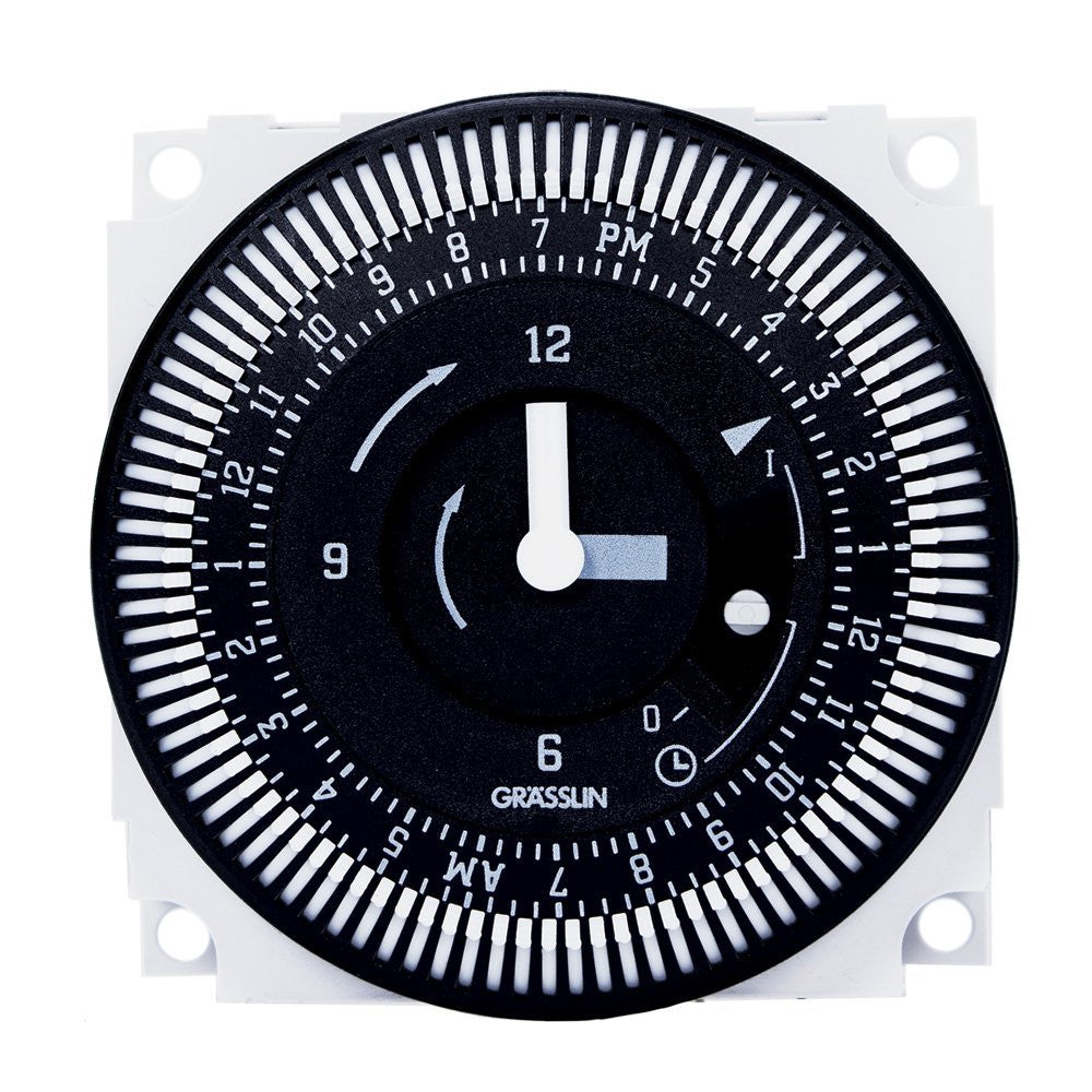 Grasslin FM1STUZH-120U Pool Time Clock 24hr 120V Timer with Override FM1 Series