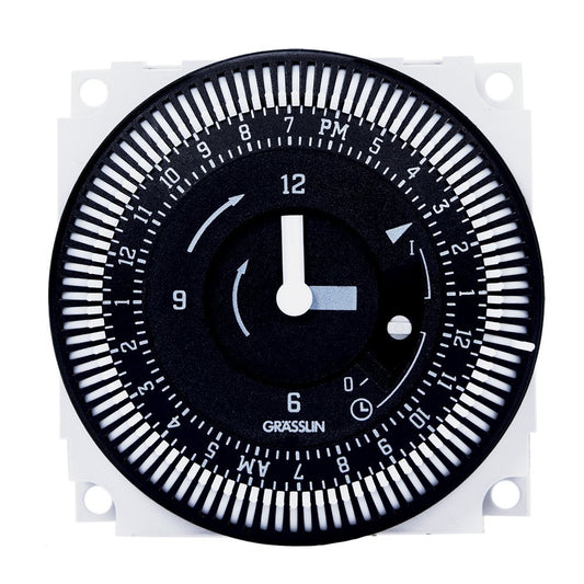Grasslin FM1STUZH-120U Pool Time Clock 24hr 120V Timer with Override FM1 Series