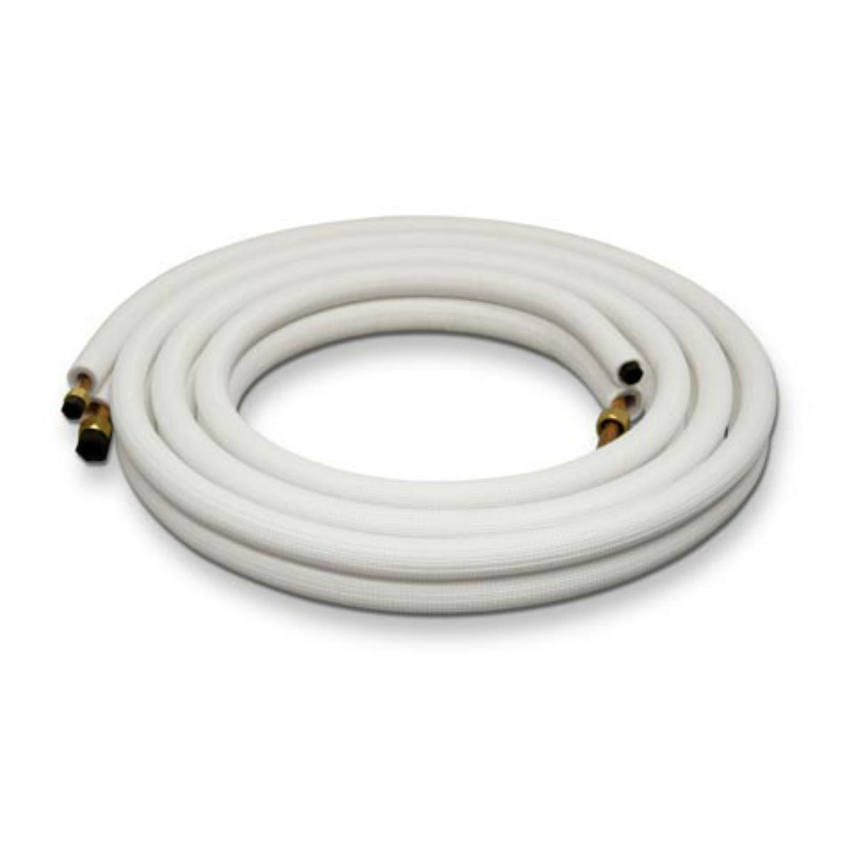 1/4 x 3/8 x 1/2 x 25' EZ Pull Insulated LineSet Flare Nuts