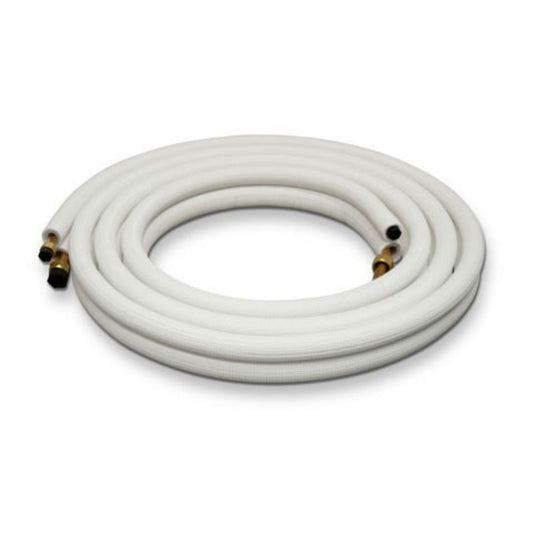 1/4 x 5/8 x 1/2 x 15' EZ Pull Insulated LineSet Flare Nuts
