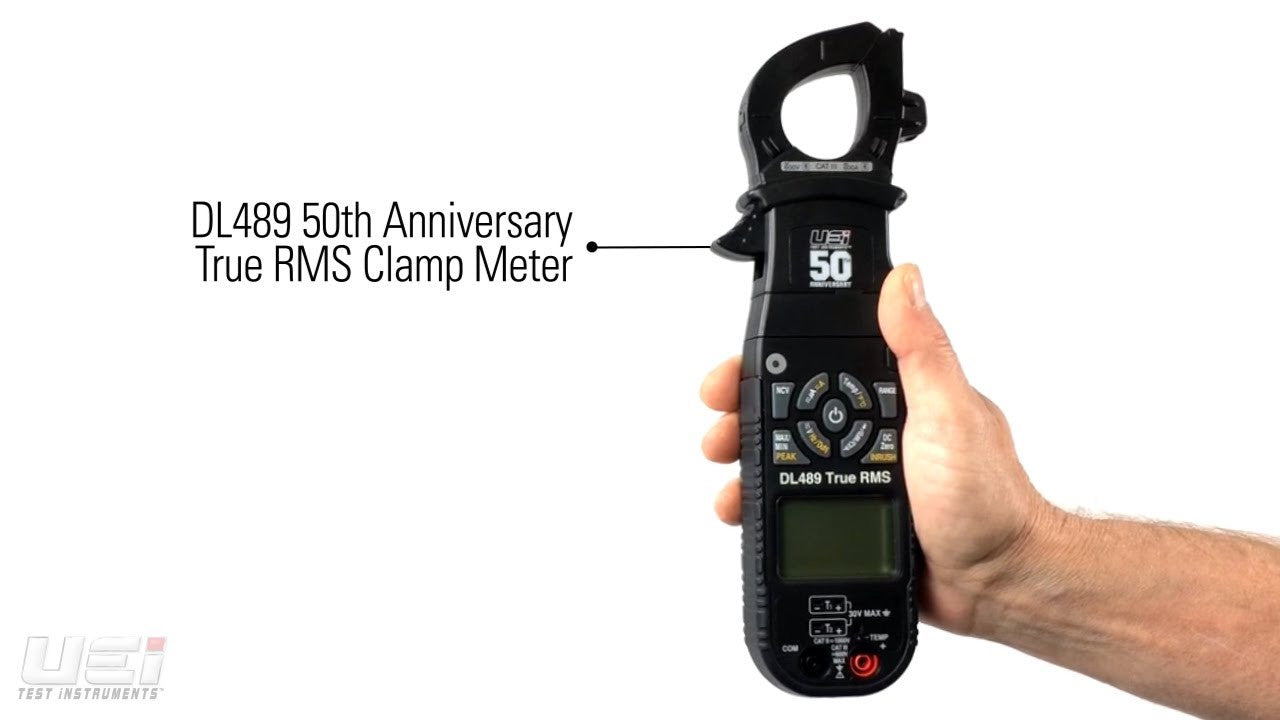UEi DL489 Special Edition True RMS Digital Clamp-On Meter