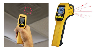 UEI INF195C 12:1 Ratio Infrared K Type Thermometer