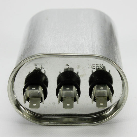 Capacitor Oval Dual Run 45+5 MFD x 370 Volts