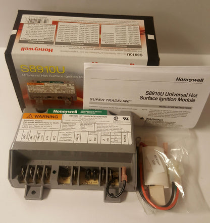 Honeywell S8910U3000 Universal Igniter HSI 24VAC 120V