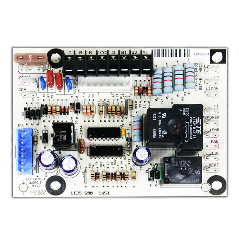 Nordyne 904531 Single Stage Air Handler Control Board