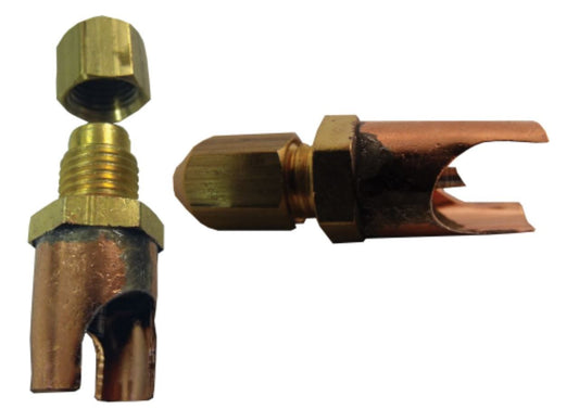 Supco Copper Saddles Valve for 1/2 Line, 4 Pack