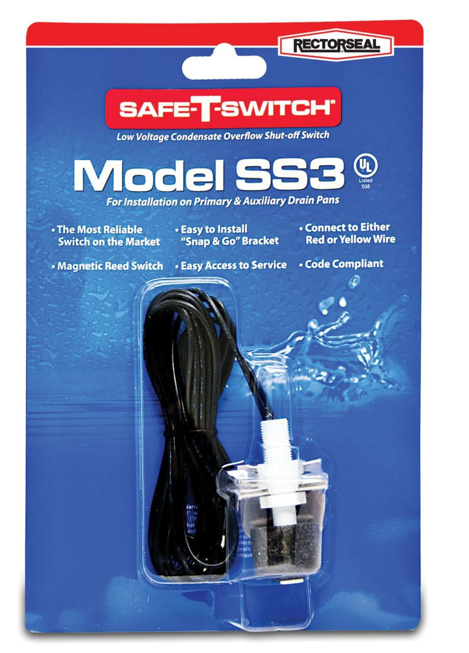 Safe-T-Switch SS3 Low Volt Condensate Overflow Shutoff Switc