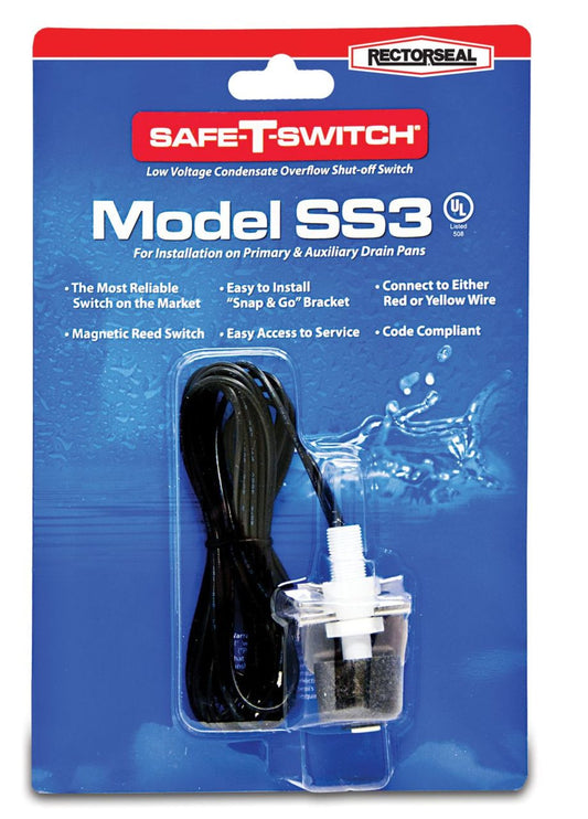 Safe-T-Switch SS3 Low Volt Condensate Overflow Shutoff Switc