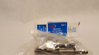Supco A1 Adjustable Line Tap Valve for 1/4" 5/16" 3/8"