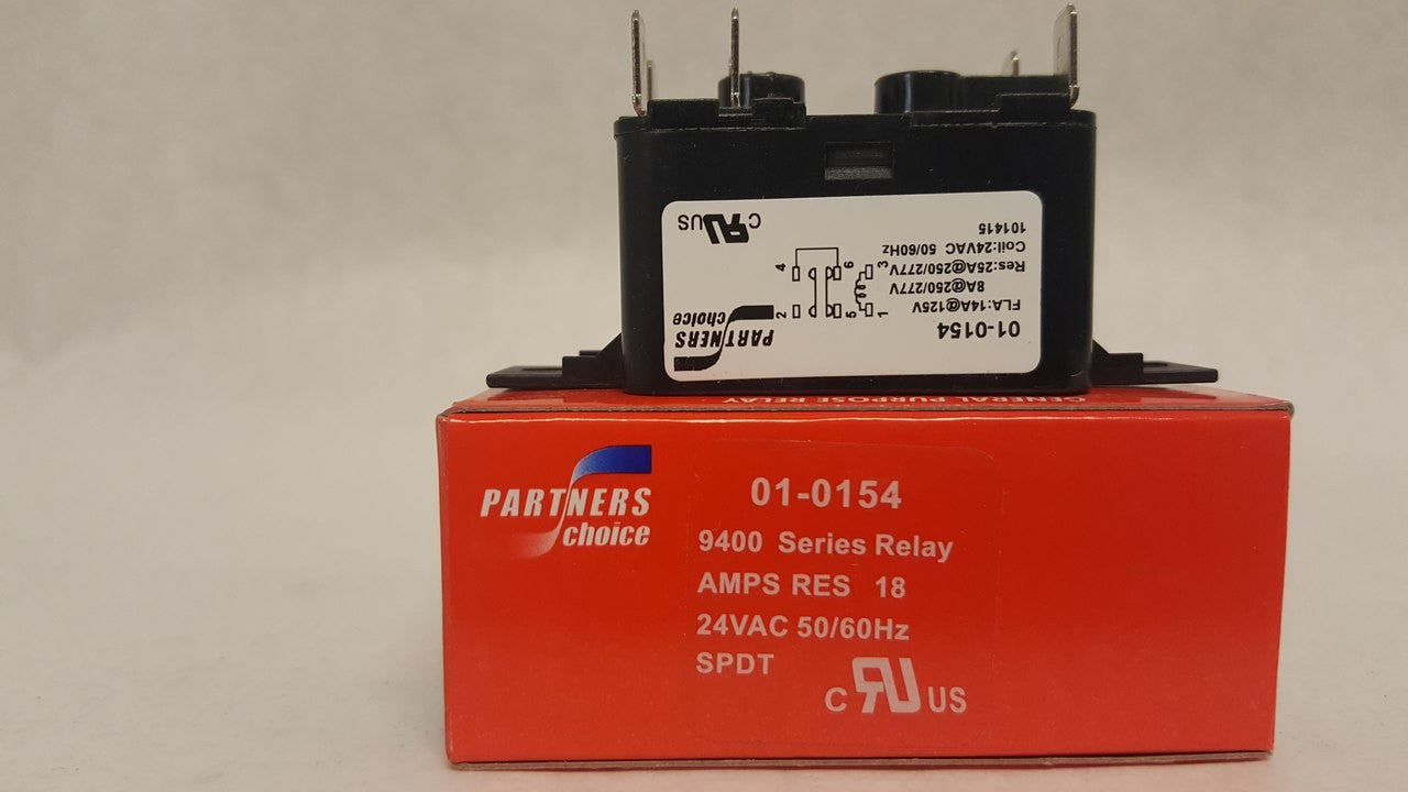 Nordyne Relay SPST 24V 9400 Series