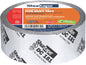 Shurtape DC 181 Listed/Printed Film Tape, 48mm x 110m, Metalized, Pack of 24