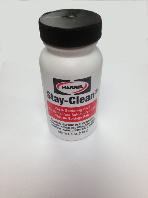 Harris SCPF4 Stay-Clean Paste Soldering Flux