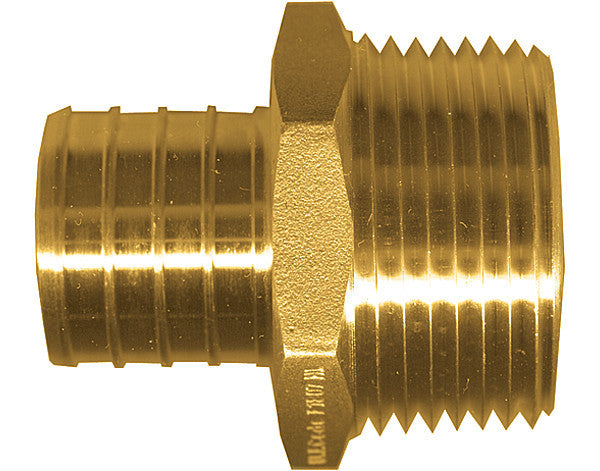 (50) 3/8" PEX x 1/2" MPT Brass Male Adapter